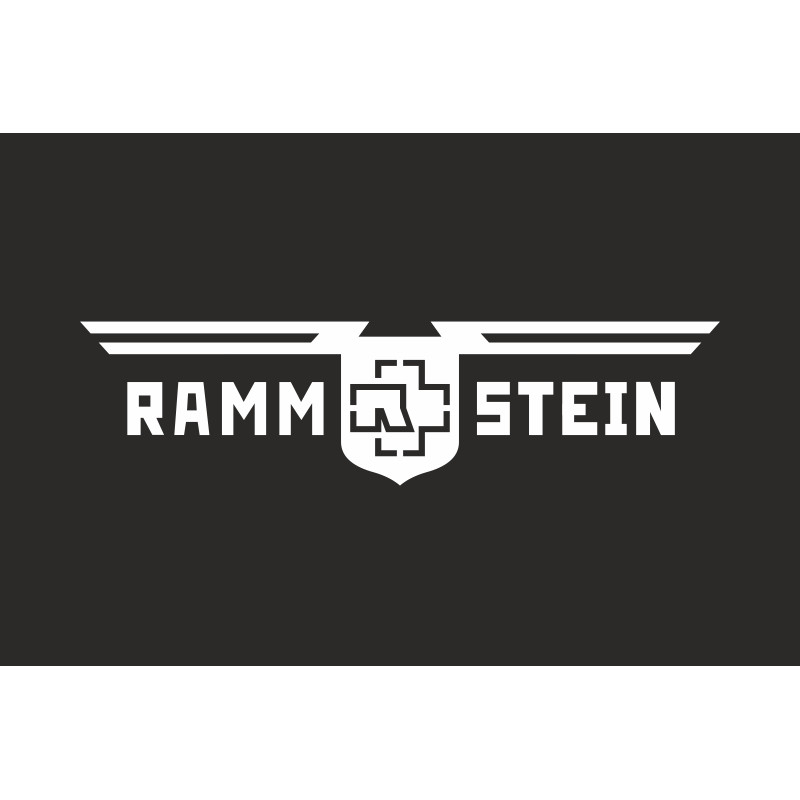 Флаг рок-группы Rammstein. Вариант-02 Флаг рок-группы Rammstein. Вариант-02