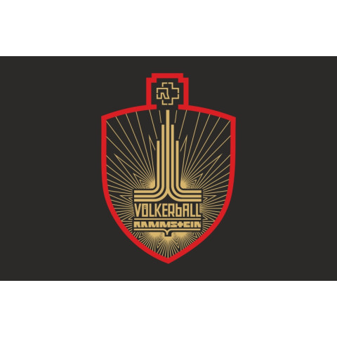 Флаг рок-группы Rammstein. Вариант-05 Флаг рок-группы Rammstein. Вариант-05