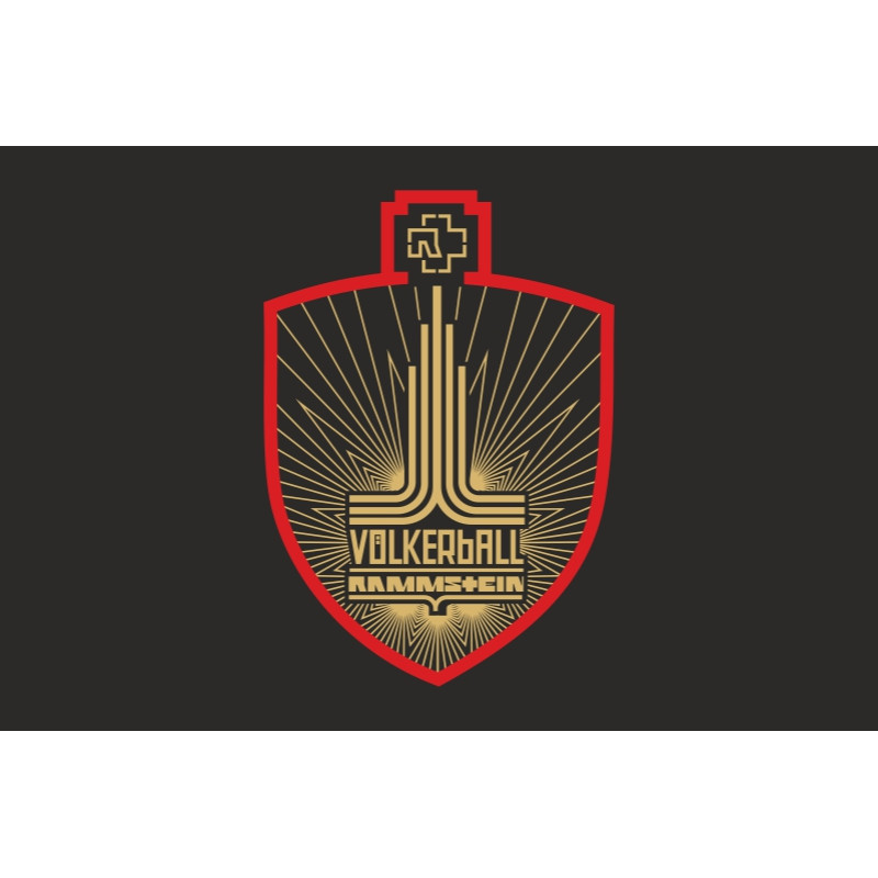Флаг рок-группы Rammstein. Вариант-05 Флаг рок-группы Rammstein. Вариант-05