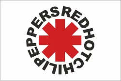 Флаг рок-группы Red Hot Chili Peppers. Вариант-01 Флаг рок-группы Red Hot Chili Peppers. Вариант-01