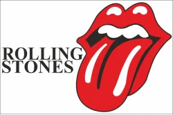 Флаг рок-группы Rolling Stones. Вариант-02 Флаг рок-группы Rolling Stones. Вариант-02