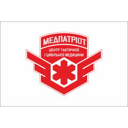 Флаг ЦТМ МЕДПАТРИОТ. Вариант-01