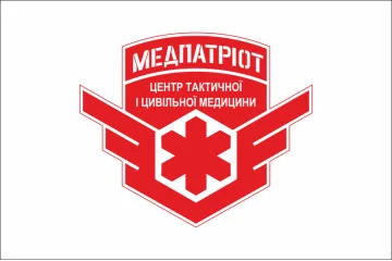 Прапор ЦТМ МЕДПАТРІОТ. Варіант-01