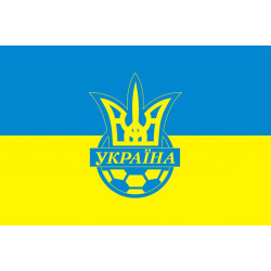 Прапор «Федерації футболу України». Варіант-02