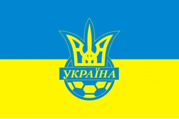 Прапор «Федерації футболу України». Варіант-02 Прапор «Федерації футболу України». Варіант-02