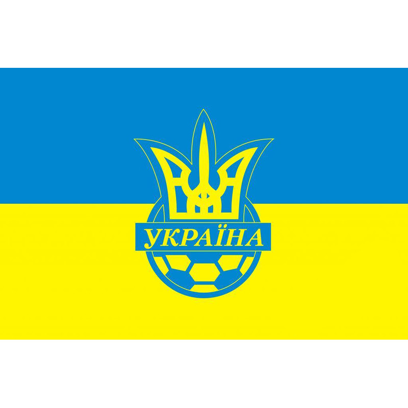 Прапор «Федерації футболу України». Варіант-02 Прапор «Федерації футболу України». Варіант-02