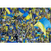 Флаг Украины сшитый 1400х900мм Флаг Украины сшитый 1400х900мм
