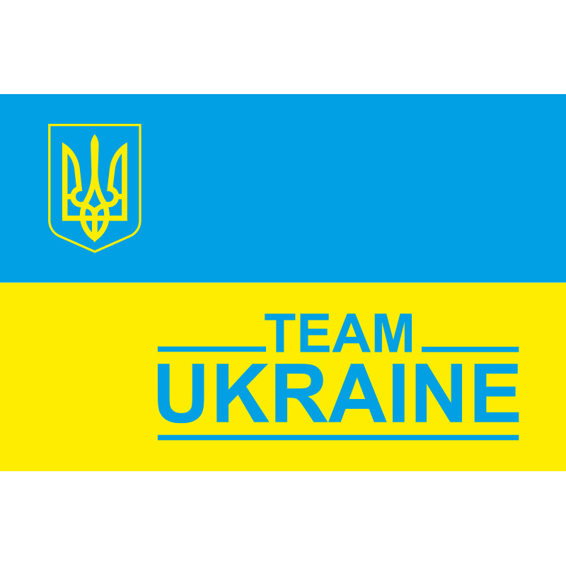 Флаг «Team Ukraine» Флаг «Team Ukraine»