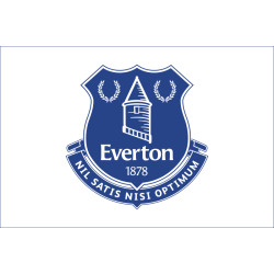 Флаг ФК Эвертон (англ. Everton). Вариант-01 Флаг ФК Эвертон (англ. Everton). Вариант-01