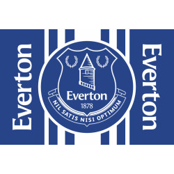 Флаг ФК Эвертон (англ. Everton). Вариант-02 Флаг ФК Эвертон (англ. Everton). Вариант-02
