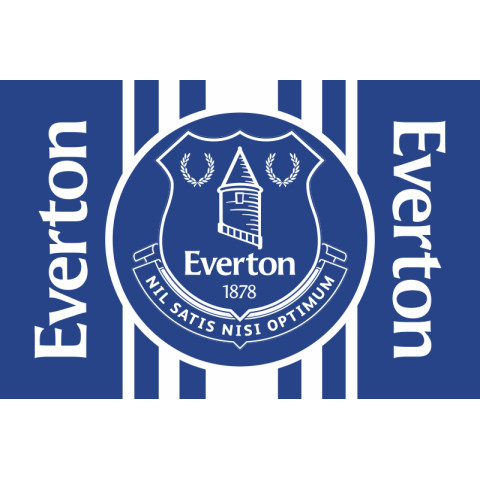 Прапор ФК Евертон (англ. Everton). Варіант-02 Прапор ФК Евертон (англ. Everton). Варіант-02