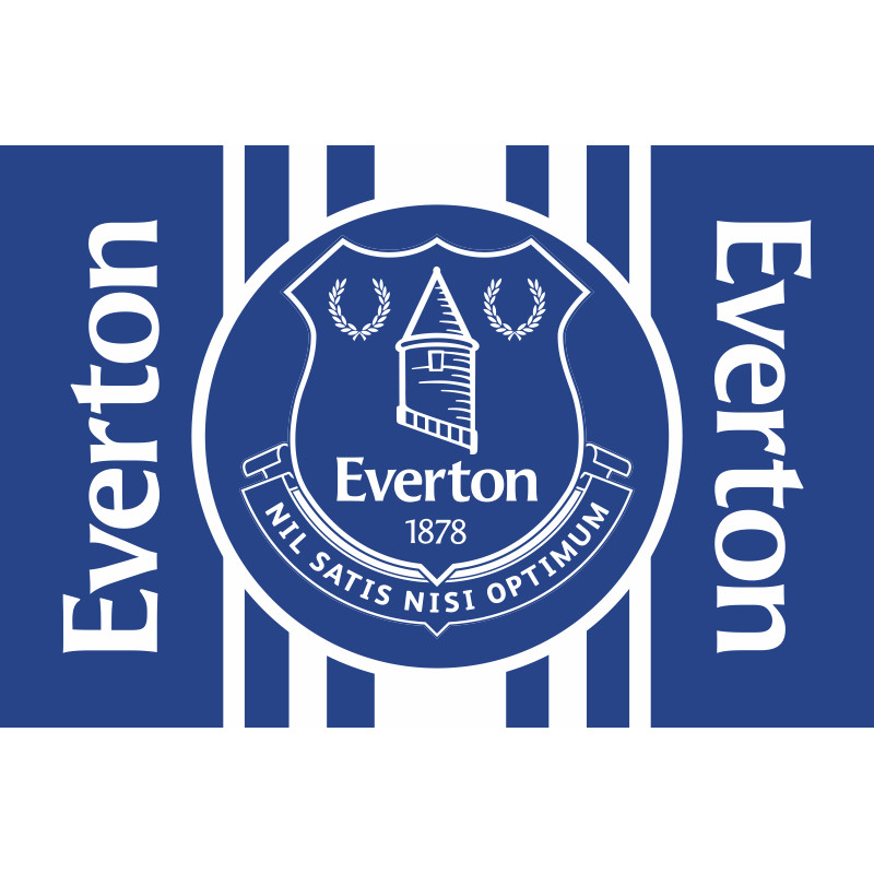 Прапор ФК Евертон (англ. Everton). Варіант-02 Прапор ФК Евертон (англ. Everton). Варіант-02