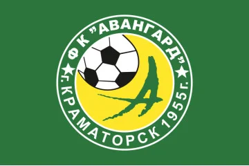Прапор ФК «Авангард» Краматорськ, Україна. Варіант-01