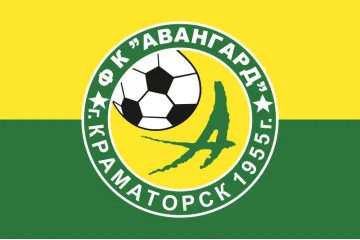Прапор ФК «Авангард» Краматорськ, Україна. Варіант-02