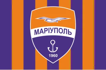Прапор ФК «Маріуполь» Маріуполь, Україна. Варіант-01 Прапор ФК «Маріуполь» Маріуполь, Україна. Варіант-01