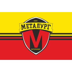 Флаг ФК «Металлург» Запорожье, Украина. Вариант-02 Флаг ФК «Металлург» Запорожье, Украина. Вариант-02