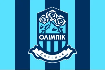 Прапор ФК «Олімпік» Донецьк, Україна. Варіант-01 Прапор ФК «Олімпік» Донецьк, Україна. Варіант-01