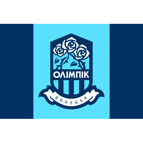 Прапор ФК «Олімпік» Донецьк, Україна. Варіант-02 Прапор ФК «Олімпік» Донецьк, Україна. Варіант-02
