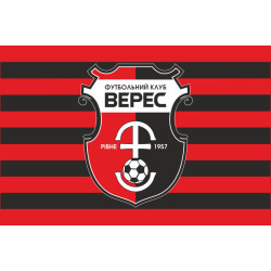 Флаг ФК «Верес» Ровно (2015-2021), Украина. Вариант-02