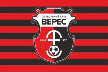 Прапор ФК «Верес» Рівне (2015-2021), Україна. Варіант-02