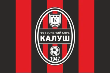 Флаг ФК «Калуш» Калуш, Украина. Вариант-01