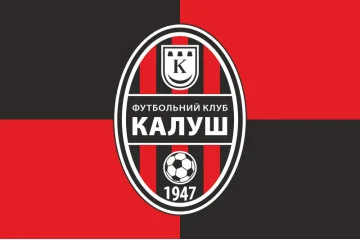 Флаг ФК «Калуш» Калуш, Украина. Вариант-02
