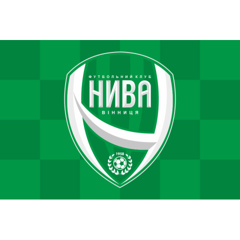 Прапор ФК «Нива» Вінниця, Україна. Варіант-02 Прапор ФК «Нива» Вінниця, Україна. Варіант-02