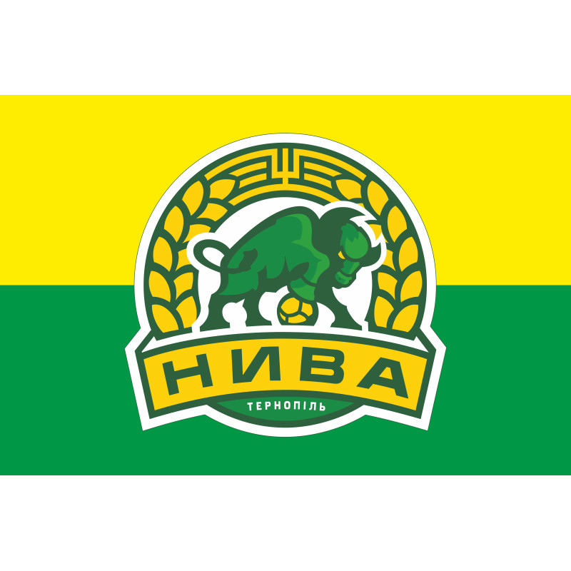 Флаг ФК «Нива» Тернополь, Украина. Вариант-01 Флаг ФК «Нива» Тернополь, Украина. Вариант-01