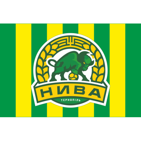 Флаг ФК «Нива» Тернополь, Украина. Вариант-02 Флаг ФК «Нива» Тернополь, Украина. Вариант-02