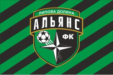 Прапор ФК «Альянс» СМТ Липова Долина, Україна. Варіант-01 Прапор ФК «Альянс» СМТ Липова Долина, Україна. Варіант-01