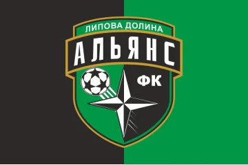 Прапор ФК «Альянс» СМТ Липова Долина, Україна. Варіант-02 Прапор ФК «Альянс» СМТ Липова Долина, Україна. Варіант-02