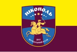 Прапор ФК «Нікополь» Нікополь, Україна. Варіант-02 Прапор ФК «Нікополь» Нікополь, Україна. Варіант-02