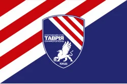 Прапор ФК «Таврія» Сімферополь, Україна. Варіант-01