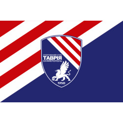 Прапор ФК «Таврія» Сімферополь, Україна. Варіант-01 Прапор ФК «Таврія» Сімферополь, Україна. Варіант-01