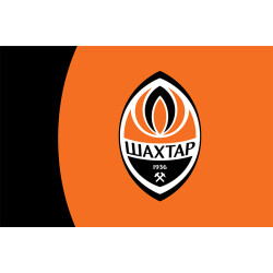 Прапор ФК «Шахтар» Донецьк, Україна. Варіант-04