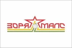 Прапор ФК «Зоря» Луганськ (1992-1996, ФК «Зоря-МАЛС»), Україна Прапор ФК «Зоря» Луганськ (1992-1996, ФК «Зоря-МАЛС»), Україна