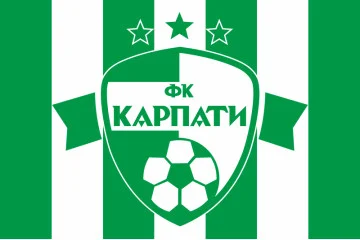 Флаг ФК «Карпаты» Львов, Украина. Вариант-01