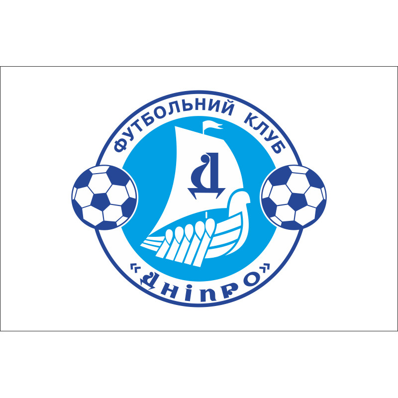 Флаг ФК «Днепр» Днепропетровск (2004-2005), Украина Флаг ФК «Днепр» Днепропетровск (2004-2005), Украина
