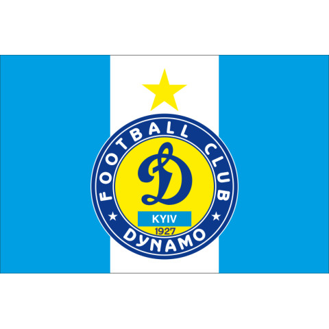 Флаг ФК «Динамо» Киев (2003-2007). Вариант-03 Флаг ФК «Динамо» Киев (2003-2007). Вариант-03