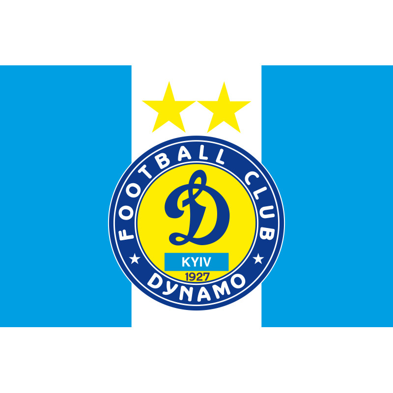 Флаг ФК «Динамо» Киев (2007-2011). Вариант-03 Флаг ФК «Динамо» Киев (2007-2011). Вариант-03
