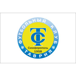 Прапор ФК «Таврія» Сімферополь (1990-1991), Україна Прапор ФК «Таврія» Сімферополь (1990-1991), Україна