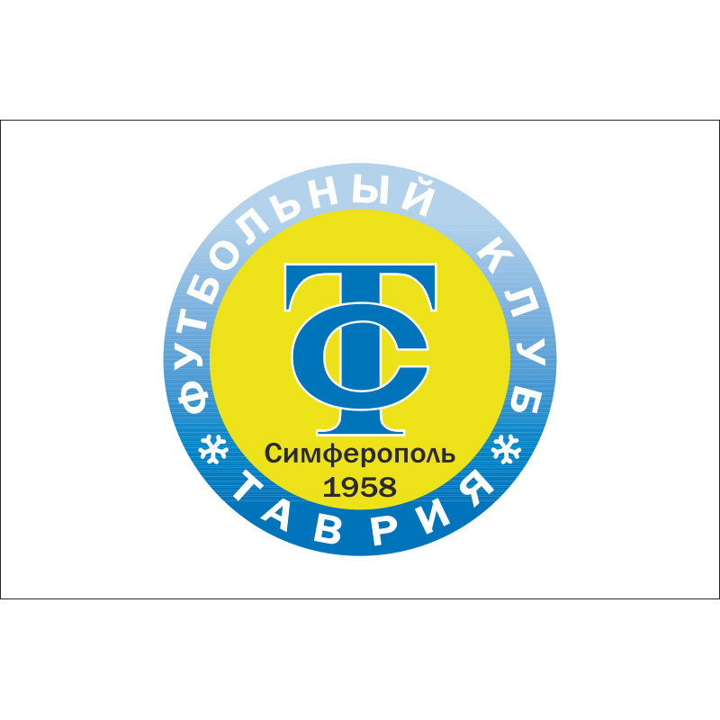 Прапор ФК «Таврія» Сімферополь (1990-1991), Україна Прапор ФК «Таврія» Сімферополь (1990-1991), Україна