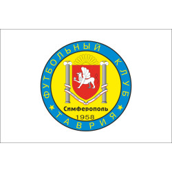 Прапор ФК «Таврія» Сімферополь (1994-2005), Україна Прапор ФК «Таврія» Сімферополь (1994-2005), Україна