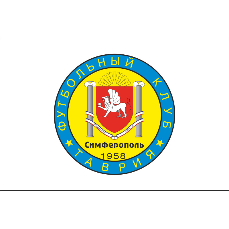 Прапор ФК «Таврія» Сімферополь (1994-2005), Україна Прапор ФК «Таврія» Сімферополь (1994-2005), Україна