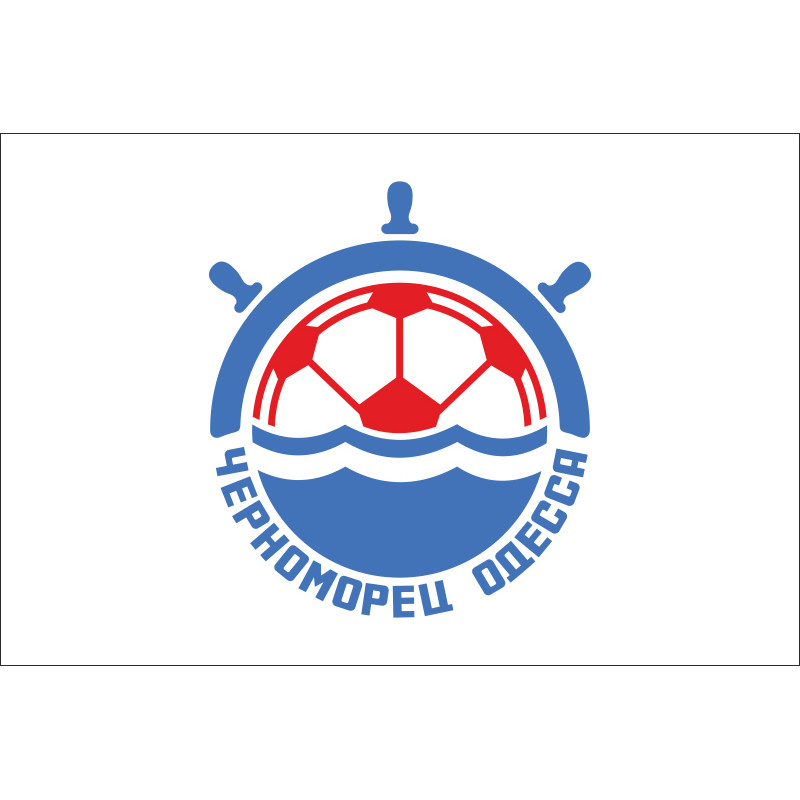 Прапор ФК «Чорноморець» Одеса (1958-1990), Україна Прапор ФК «Чорноморець» Одеса (1958-1990), Україна