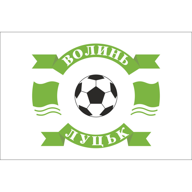 Флаг ФК «Волынь» Луцк (1991-1999), Украина Флаг ФК «Волынь» Луцк (1991-1999), Украина