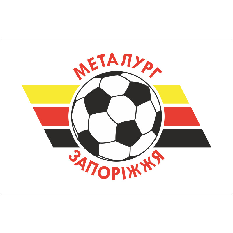 Прапор ФК «Металург» Запоріжжя (1992-1995), Україна Прапор ФК «Металург» Запоріжжя (1992-1995), Україна