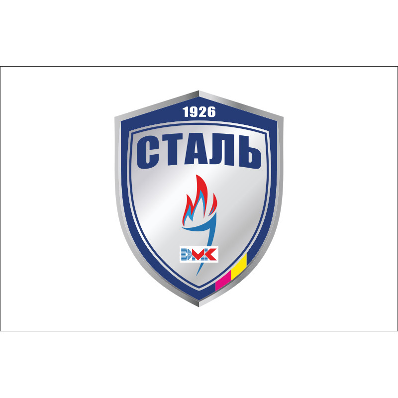 Прапор ФК «Сталь» Кам'янське (2013-2018), Україна Прапор ФК «Сталь» Кам'янське (2013-2018), Україна