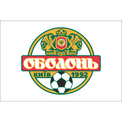 Прапор ФК «Оболонь-Бровар» Київ (2002-2010), Україна Прапор ФК «Оболонь-Бровар» Київ (2002-2010), Україна