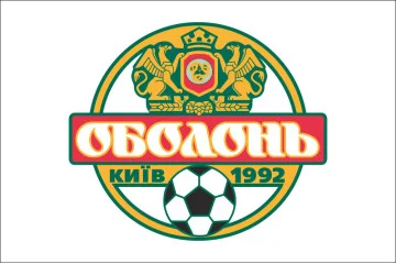 Прапор ФК «Оболонь-Бровар» Київ (2002-2010), Україна Прапор ФК «Оболонь-Бровар» Київ (2002-2010), Україна